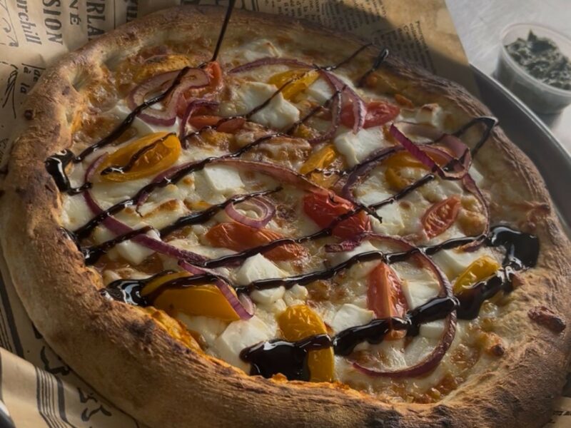 פשטידת בטטה עם רוטב בלסאמי