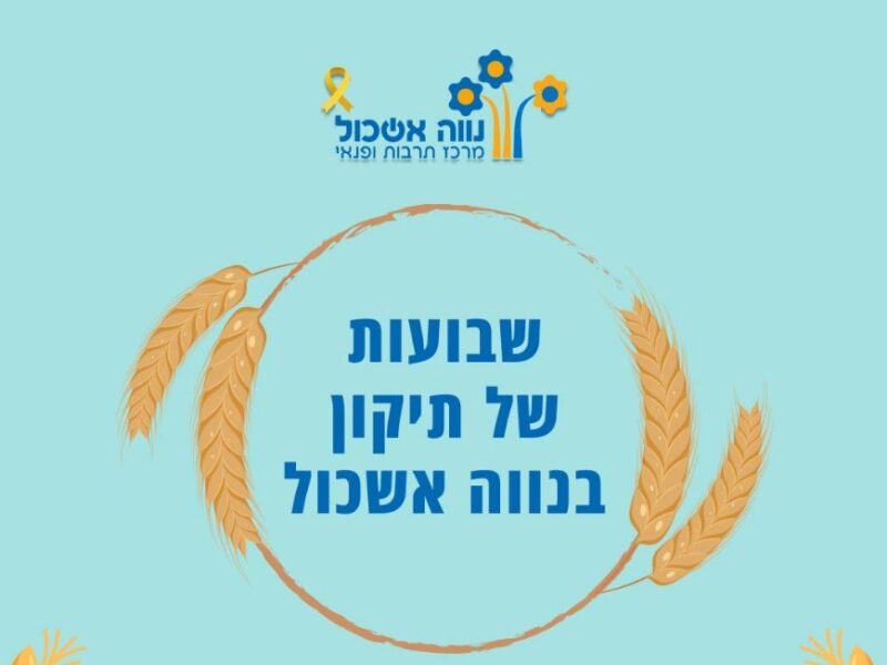 שבועות של תיקון בנווה אשכול
