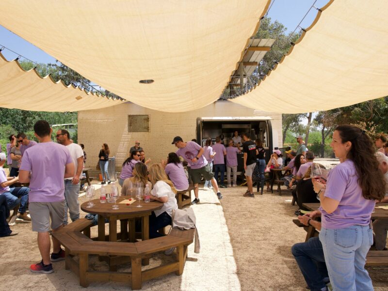 יקב פאוקר – אירוח מול הכרם, יין וכיבוד מקומי