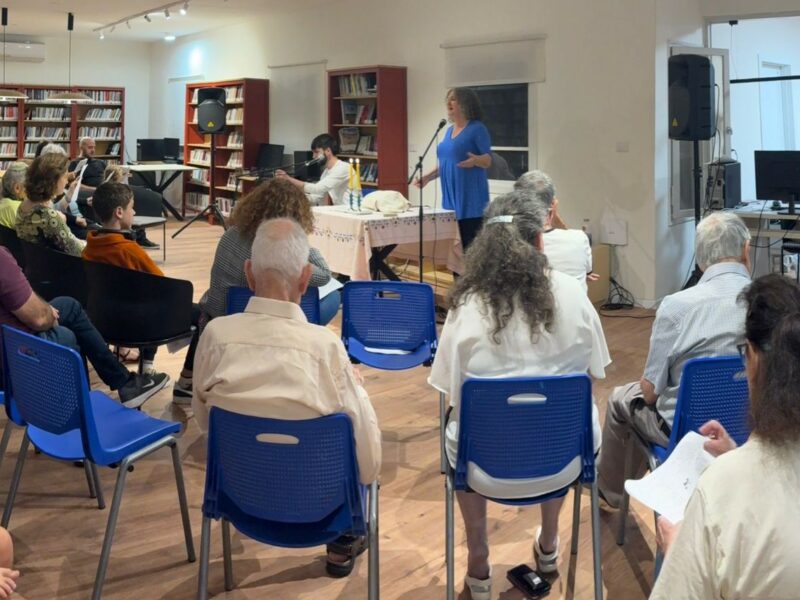 קבלת שבת ישראלית מוזיקלית בהובלת הקהילה הרפורמית שער הנגב